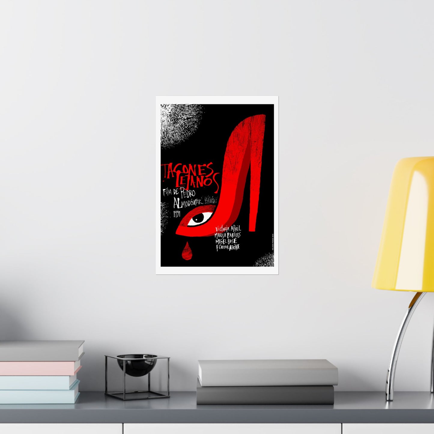 Tacones lejanos de Pedro Almodobar Matte Vertical Posters