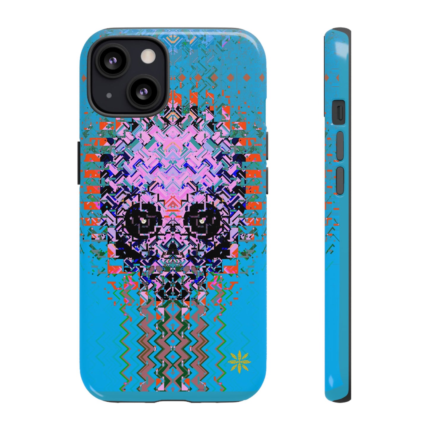 Pixel Skull - Rugged Phone Case