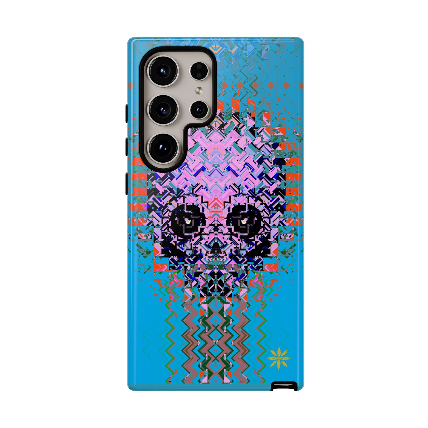 Pixel Skull - Rugged Phone Case