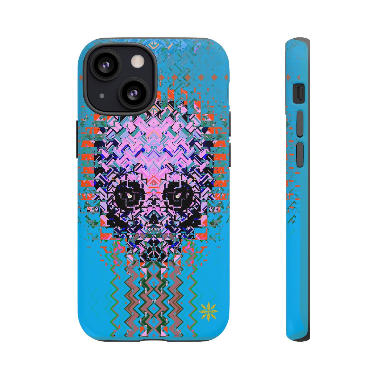 Pixel Skull - Rugged Phone Case