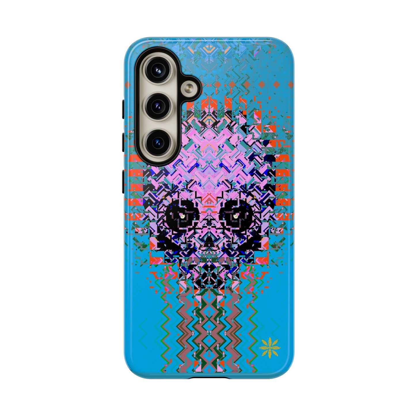 Pixel Skull - Rugged Phone Case