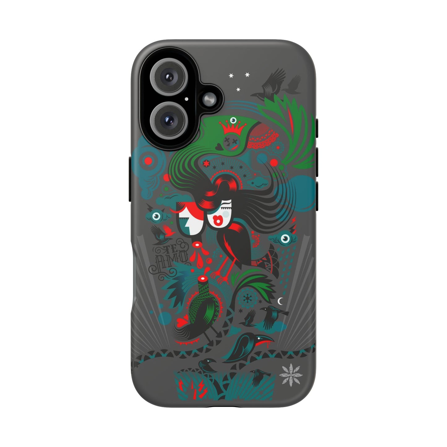 Te Amo BlackBirds - Rugged Phone Case