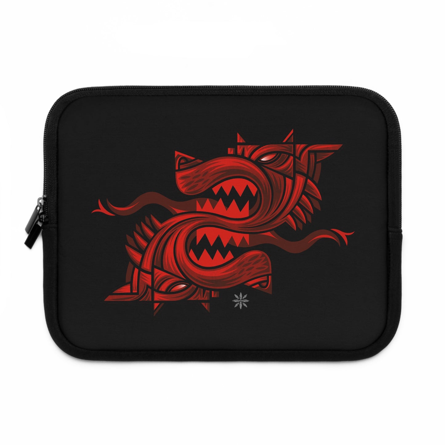 Wolf Fierce Dragon Laptop Sleeve - Stylish Protection for Tech Enthusiasts