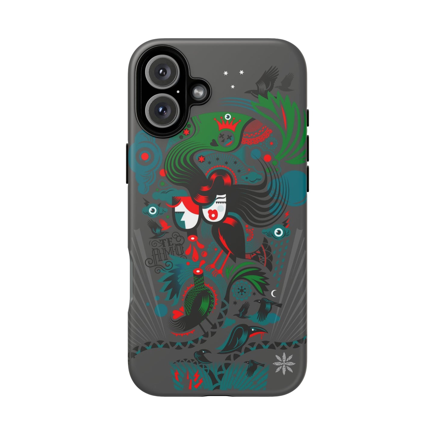 Te Amo BlackBirds - Rugged Phone Case