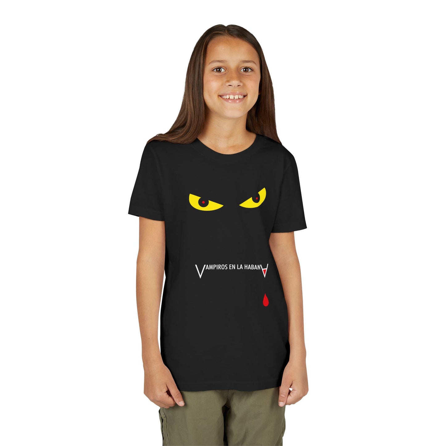 Vampiros en La Habana — Yellow Monster Eyes & Drip Halloween Shirt